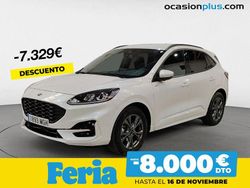 Blanco Usado 2023 Ford Kuga ST-Line SUV | 24.680 € (Precio justo)