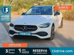Blanco Usado 2022 Mercedes C300e Familiar | 34.590 € (Buen precio)