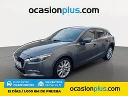 Gris Usado 2017 Mazda 3 Luxury Utilitario | 14.290 € (Precio justo)