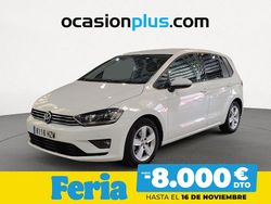 Blanco Usado 2014 VW Golf Sportsvan Advance Monovolumen | 14.890 € (Un poco caro)