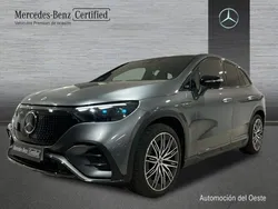 Gris selenita Usado 2023 Mercedes EQE350 Edition SUV | 79.900 €