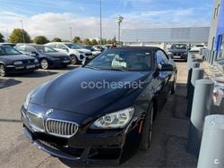 Azul Usado 2015 BMW 650 Cabriolet Descapotable | 26.950 €