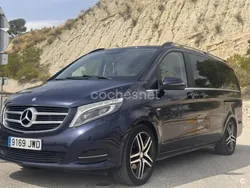 Azul Usado 2017 Mercedes V220 Exclusive Monovolumen | 37.000 € (Precio justo)