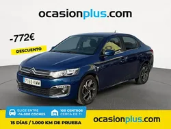 Azul Usado 2018 Citroën C-Elysee I Shine Berlina | 8500 € (Precio justo)