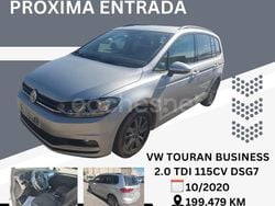 Gris / plata Usado 2020 VW Touran Business Monovolumen | 16.900 € (Precio justo)