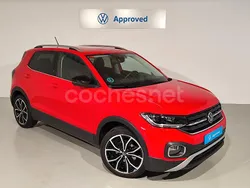 Rojo Usado 2021 VW T-Cross Sportline SUV | 20.500 € (Precio justo)