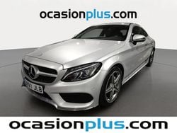 Gris plata Usado 2016 Mercedes C220 AMG line Coupe | 24.990 € (Buen precio)