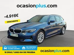 Azul Usado 2020 BMW 320 Familiar | 25.990 € (Precio justo)