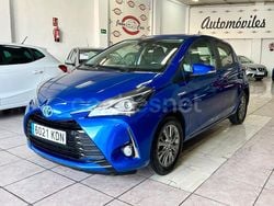 Azul Usado 2017 Toyota Yaris Hybrid Advance Berlina | 13.999 € (Precio justo)