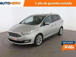 Gris Usado 2018 Ford C-MAX Titanium Monovolumen | 15.299 € (Caro)