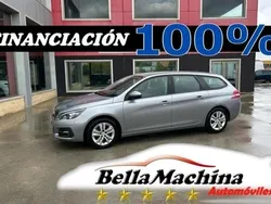 Amarillo Usado 2021 Peugeot 308 Active Familiar | 10.475 € (Precio justo)