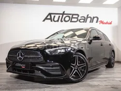Negro Usado 2022 Mercedes C220 Familiar | 38.990 € (Precio justo)