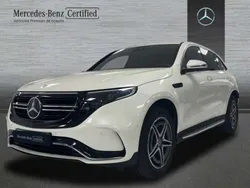 Blanco Usado 2020 Mercedes EQC400 SUV | 41.400 € (Precio justo)