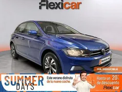 Azul Usado 2021 VW Polo Advance Berlina | 16.590 € (Precio justo)
