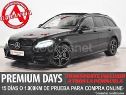 Negro Usado 2020 Mercedes C300 AMG line Familiar | 29.890 € (Buen precio)