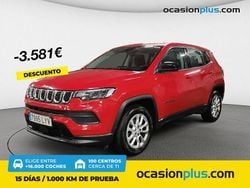Rojo Usado 2022 Jeep Compass Longitude SUV | 21.360 € (Un poco caro)