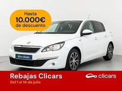 Blanco Usado 2015 Peugeot 308 Style Berlina | 9990 € (Precio justo)