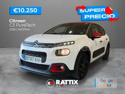 Blanco Usado 2018 Citroën C3 PureTech Utilitario | 10.250 € (Precio justo)