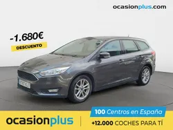 Gris Usado 2018 Ford Focus Trend+ Familiar | 12.150 € (Precio justo)