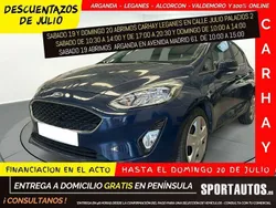 Azul Usado 2021 Ford Fiesta Trend Utilitario | 10.390 € (Buen precio)