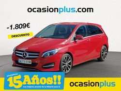 Rojo Usado 2018 Mercedes B200 Monovolumen | 18.800 € (Precio justo)