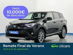 Negro Usado 2017 Toyota RAV4 Hybrid Advance SUV | 18.790 € (Precio justo)