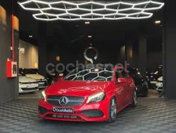 Rojo Usado 2018 Mercedes A180 Berlina | 19.990 € (Precio justo)