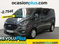 Gris Usado 2019 Ford Tourneo Custom Trend Monovolumen | 27.546 € (Un poco caro)
