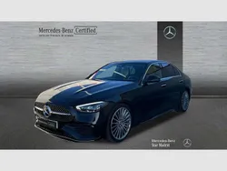 Negro Usado 2022 Mercedes C220 Berlina | 38.385 € (Un poco caro)