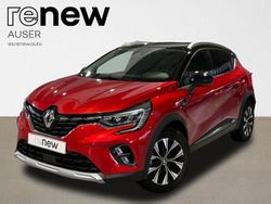 Carrocería rojo deseo con techo negro brillante Usado 2022 Renault Captur Techno SUV | 19.150 € (Un poco caro)