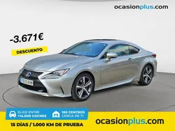 Gris Usado 2018 Lexus RC300h Executive Line Coupe | 27.250 € (Precio justo)