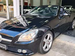 Negro Usado 2011 Mercedes SLK200 Descapotable | 13.900 € (Super precio)