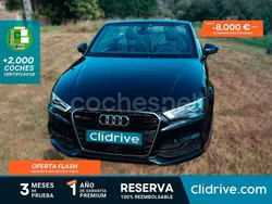 Negro Usado 2015 Audi A3 Cabriolet Ambiente Descapotable | 14.290 €