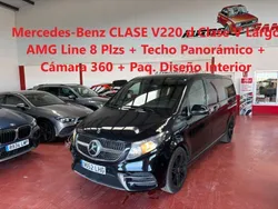 Negro Usado 2020 Mercedes V220 Exclusive Monovolumen | 45.990 € (Un poco caro)