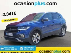 Azul Usado 2021 VW T-Cross Sport SUV | 23.419 € (Precio justo)