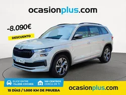 Gris Usado 2023 Skoda Kodiaq SportLine SUV | 33.990 € (Precio justo)