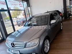 Gris / plata Usado 2008 Mercedes C220 Avantgarde Familiar | 6900 € (Un poco caro)