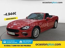 Rojo Usado 2018 Fiat 124 Spider Descapotable | 20.200 € (Super precio)