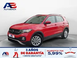 Rojo Usado 2020 VW T-Cross Advance SUV | 14.450 € (Un poco caro)