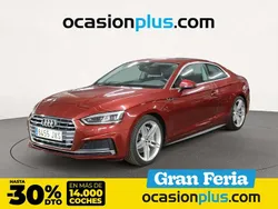 Rojo Usado 2017 Audi A5 S-Line Coupe | 30.490 € (Precio justo)