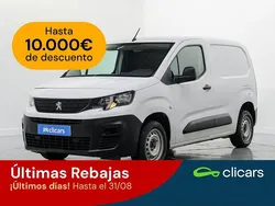 Blanco Usado 2021 Peugeot Partner S Monovolumen | 9490 € (Precio justo)