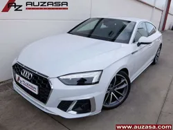 Blanco Usado 2021 Audi A5 Sportback S-Line Berlina | 34.800 € (Precio justo)