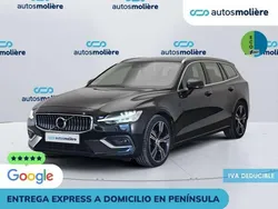Negro Usado 2021 Volvo V60 Inscription Familiar | 24.445 € (Precio justo)