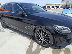 Negro Usado 2019 Mercedes C200 Familiar | 16.900 € (Precio justo)