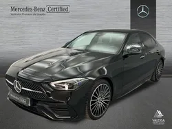 Negro Usado 2024 Mercedes C220 AMG line Berlina | 48.900 € (Un poco caro)