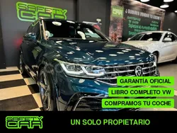 Azul Usado 2021 VW Tiguan R-line SUV | 31.500 € (Precio justo)