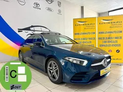Azul Usado 2021 Mercedes A200 Berlina | 33.900 € (Caro)