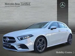Digital white metallic paint Usado 2020 Mercedes A200 AMG line Berlina | 27.500 € (Precio justo)