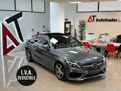 Gris / plata Usado 2016 Mercedes C250 AMG line Coupe | 29.950 € (Precio justo)