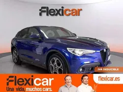 Azul Usado 2022 Alfa Romeo Stelvio Sprint SUV | 24.390 € (Precio justo)